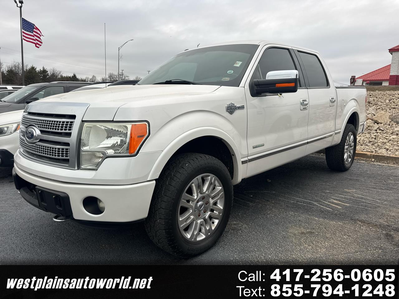 Ford F-150 4WD SuperCrew 145" Platinum 2011
