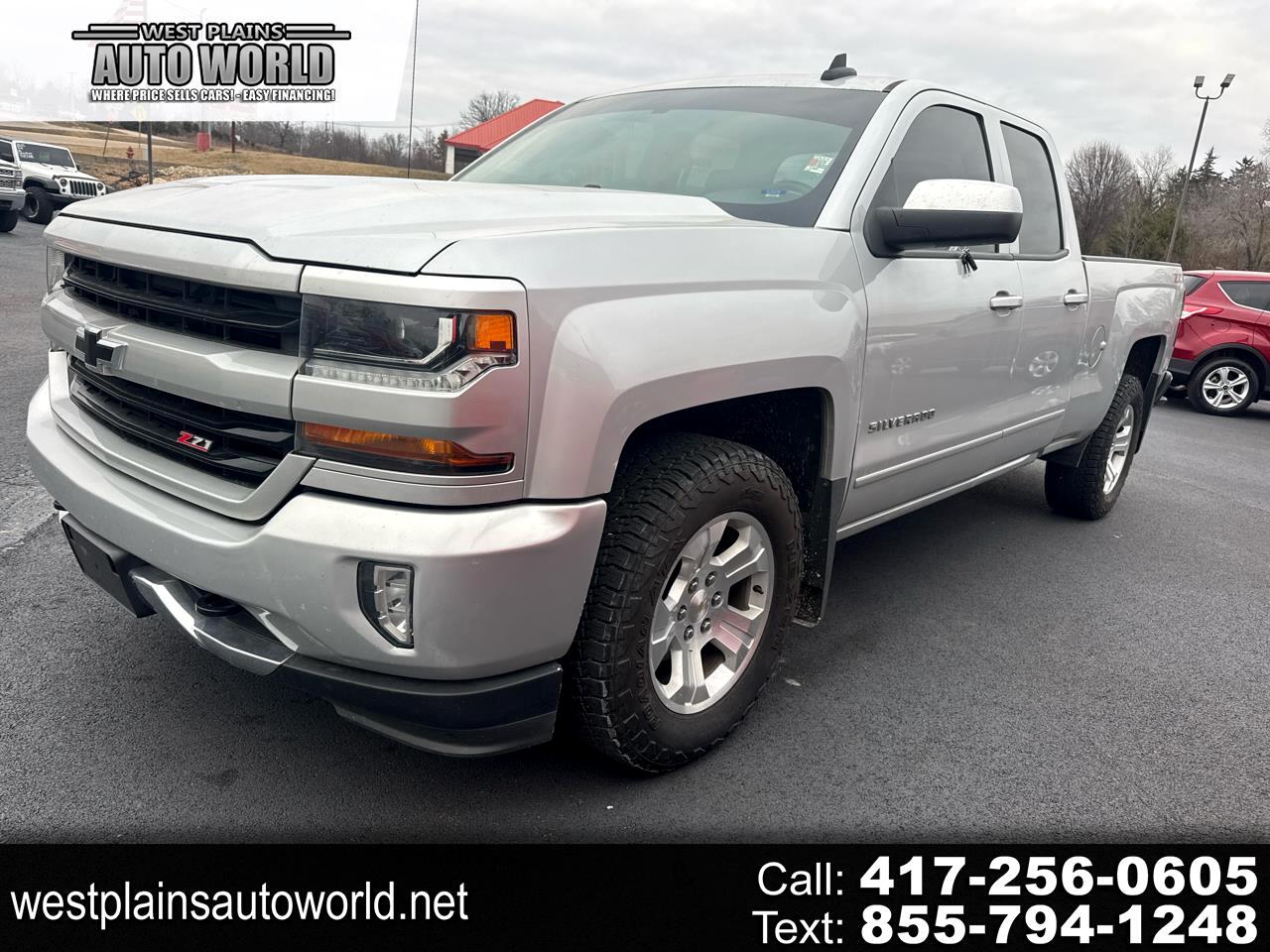 2018 Chevrolet Silverado 1500 4WD Double Cab 143.5" LT w/2LT