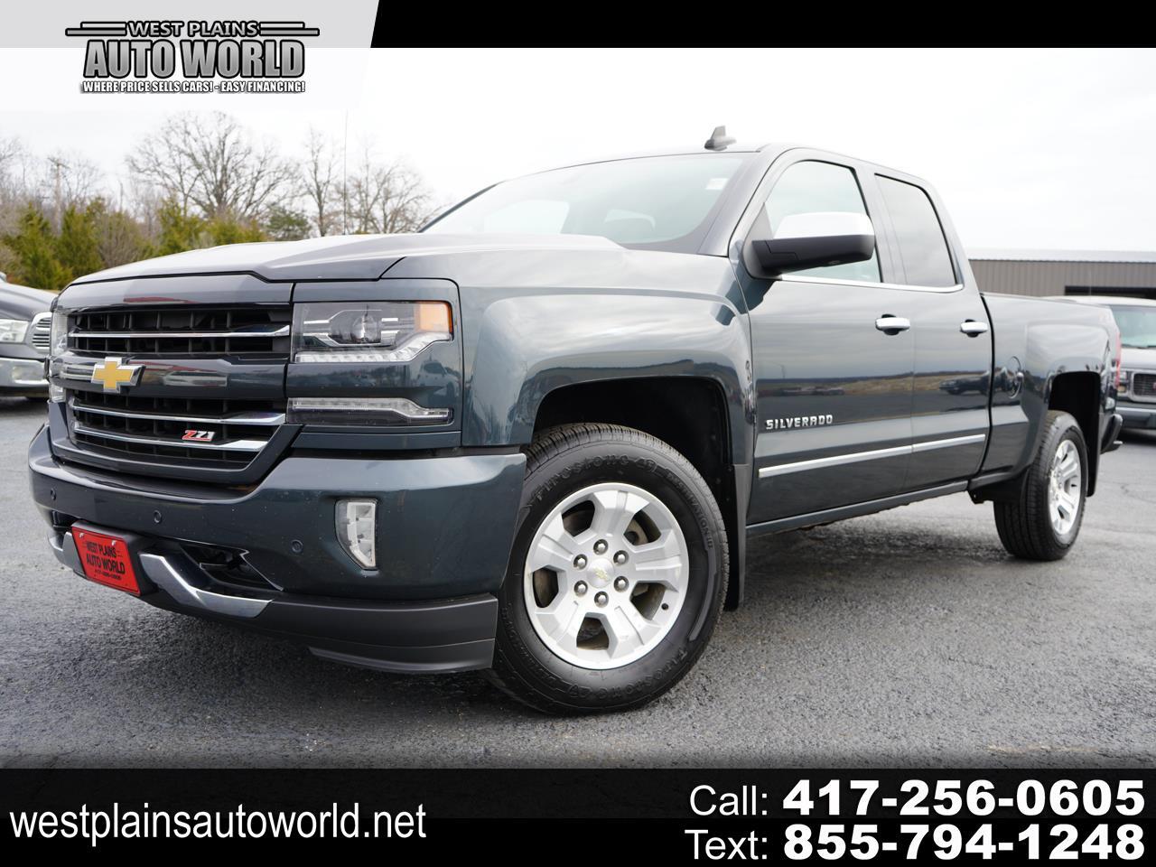 2018 Chevrolet Silverado 1500 LTZ Z71 Double Cab 4WD