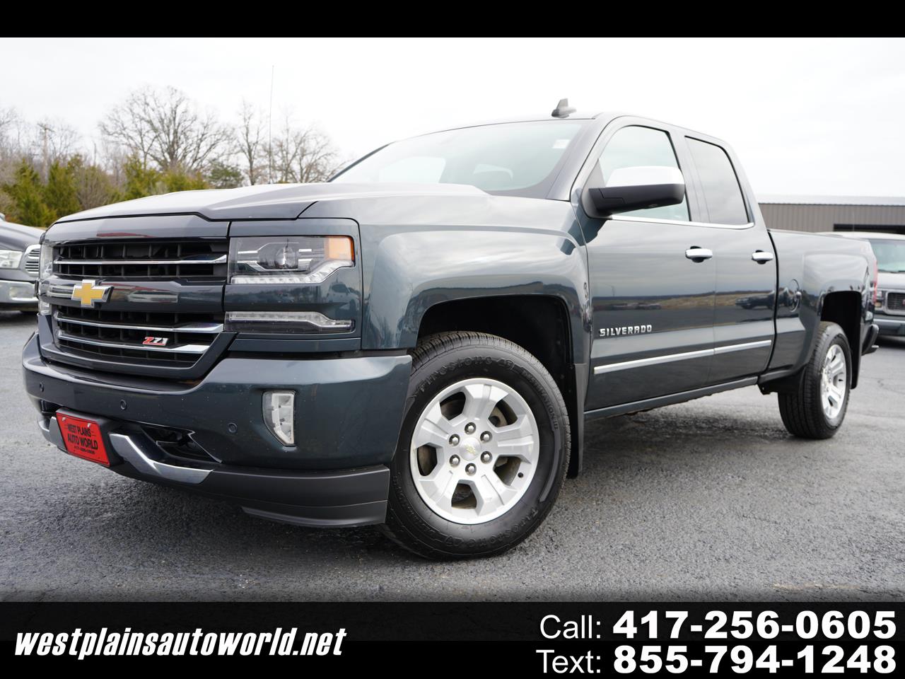 2018 Chevrolet Silverado 1500 LTZ Z71 Double Cab 4WD
