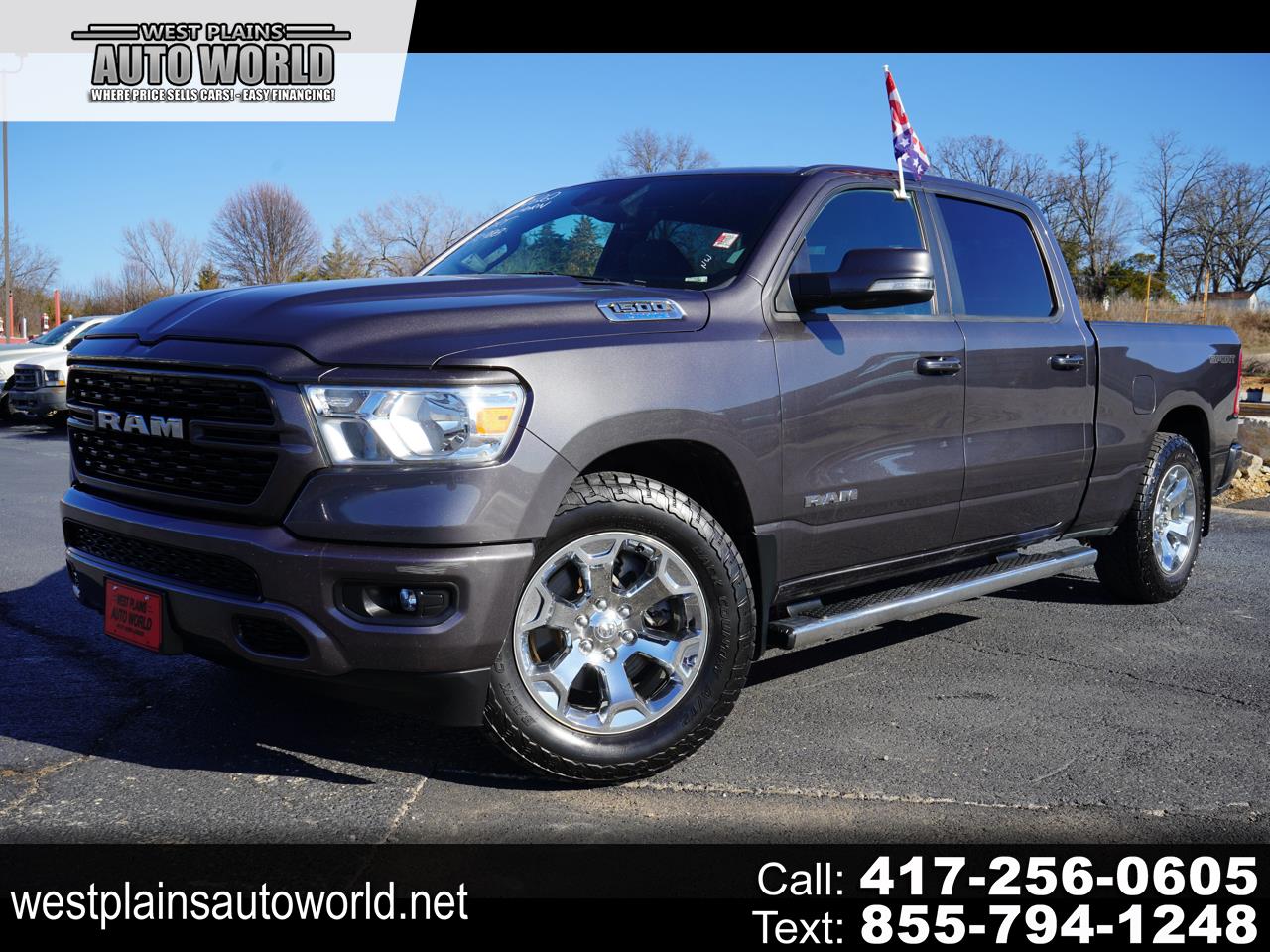 2022 RAM 1500 Big Horn 4x4 Crew Cab 6'4" Box