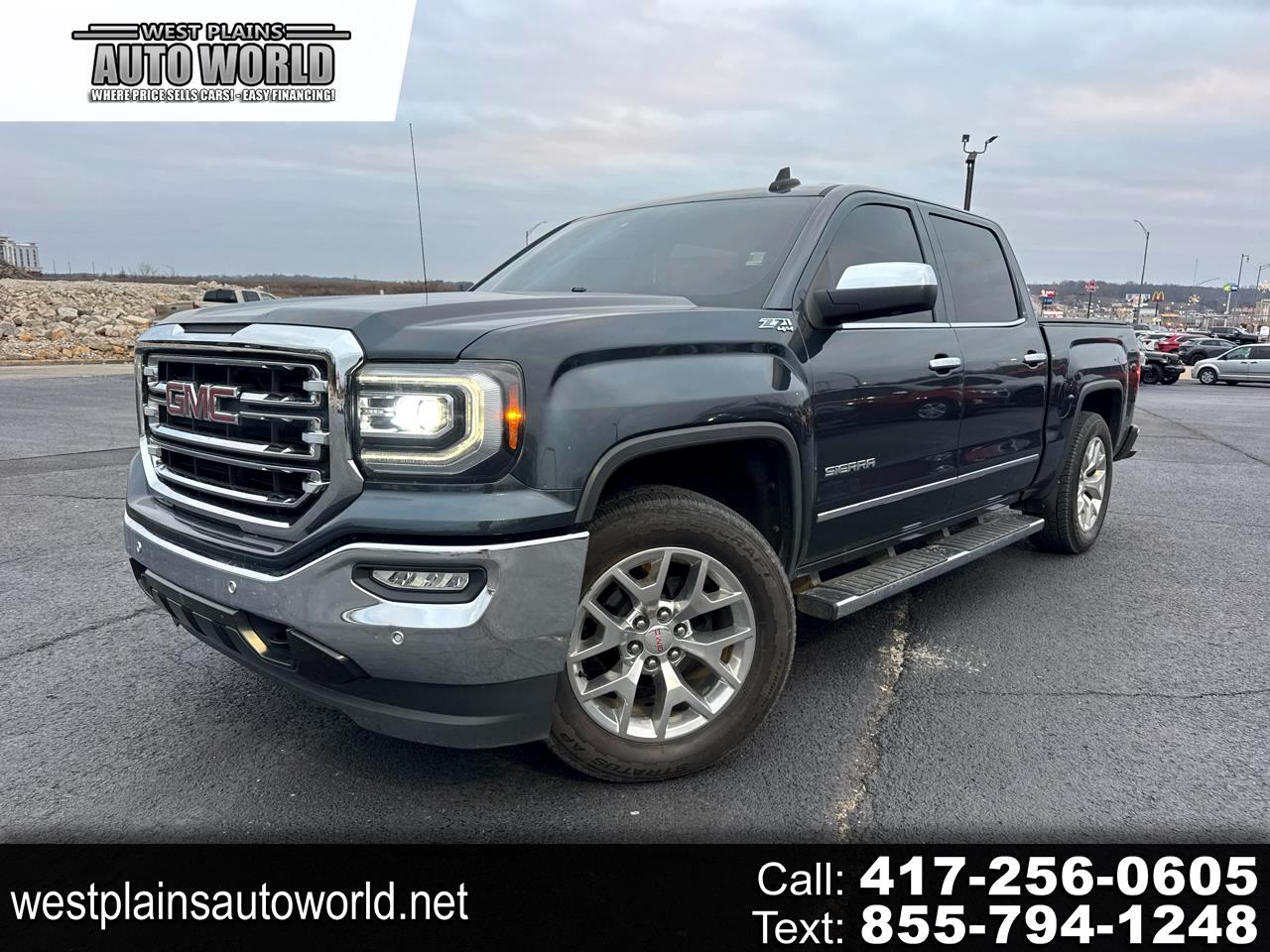 GMC Sierra 1500 4WD Crew Cab 143.5" SLT 2018