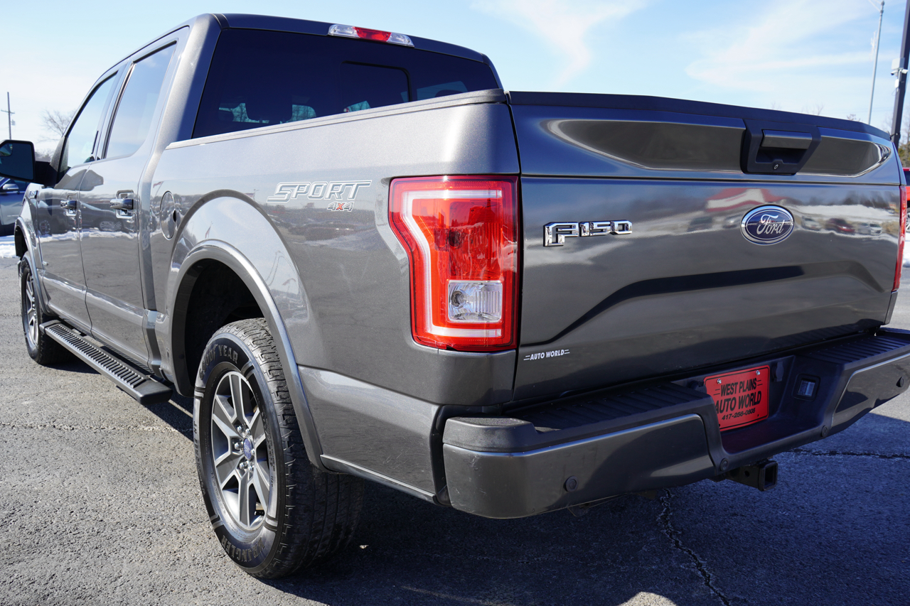 Ford F-150 4WD SuperCrew 145" Lariat 2015