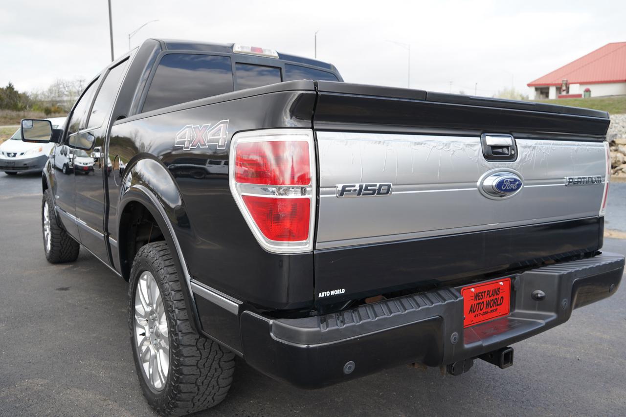 Ford F-150 Platinum 4WD SuperCrew 5.5' Box 2013