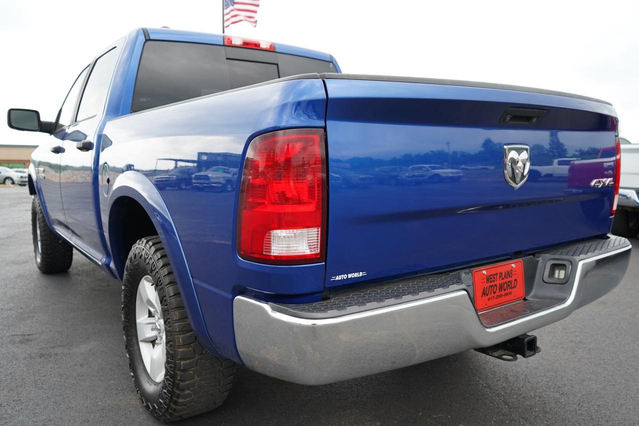 RAM 1500 Outdoorsman 4x4 Crew Cab 5'7" Box 2018
