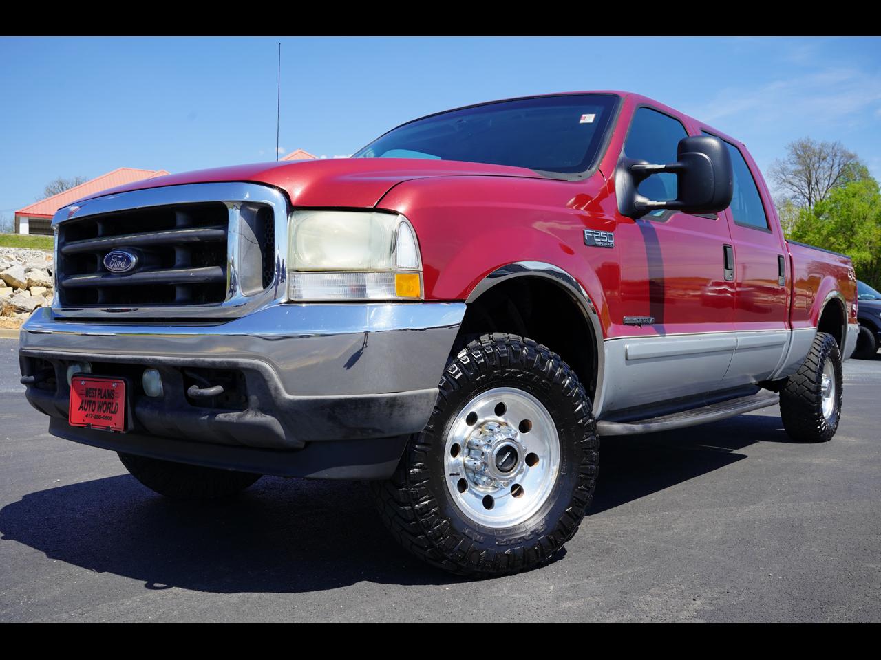 2002 Ford Super Duty F-250 4WD Crew Cab 156" XLT