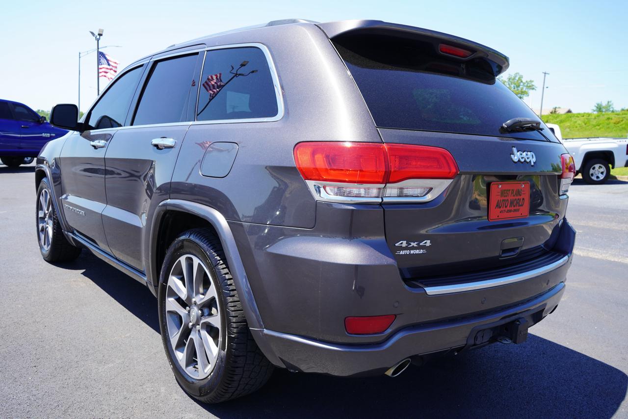 Jeep Grand Cherokee Overland 4x4 2018