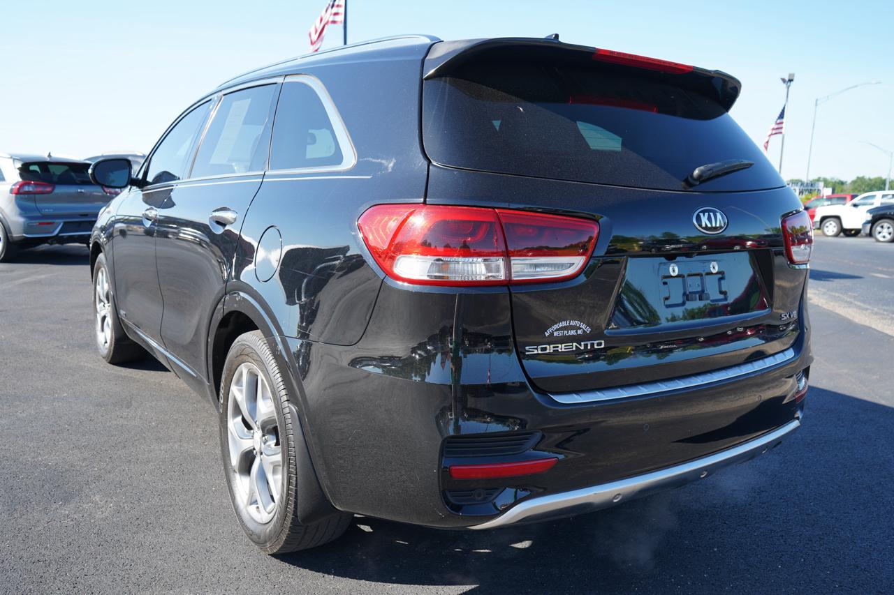Kia Sorento SX V6 AWD 2017