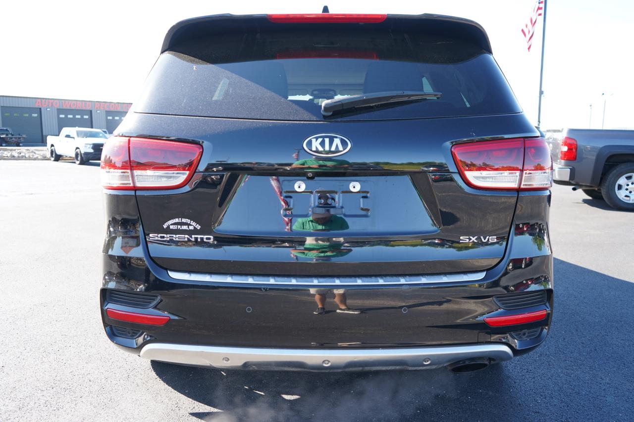 Kia Sorento SX V6 AWD 2017