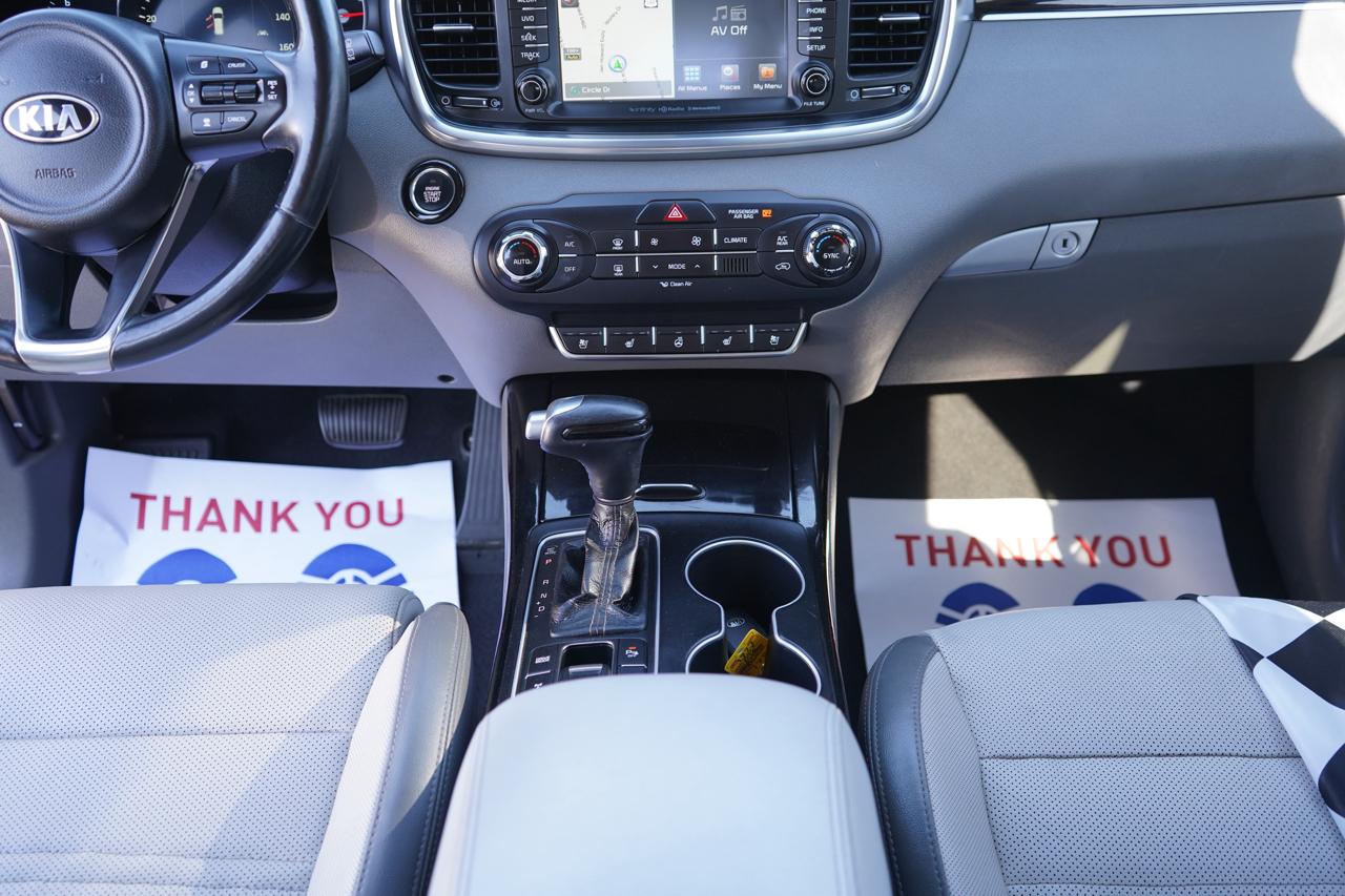 Kia Sorento SX V6 AWD 2017