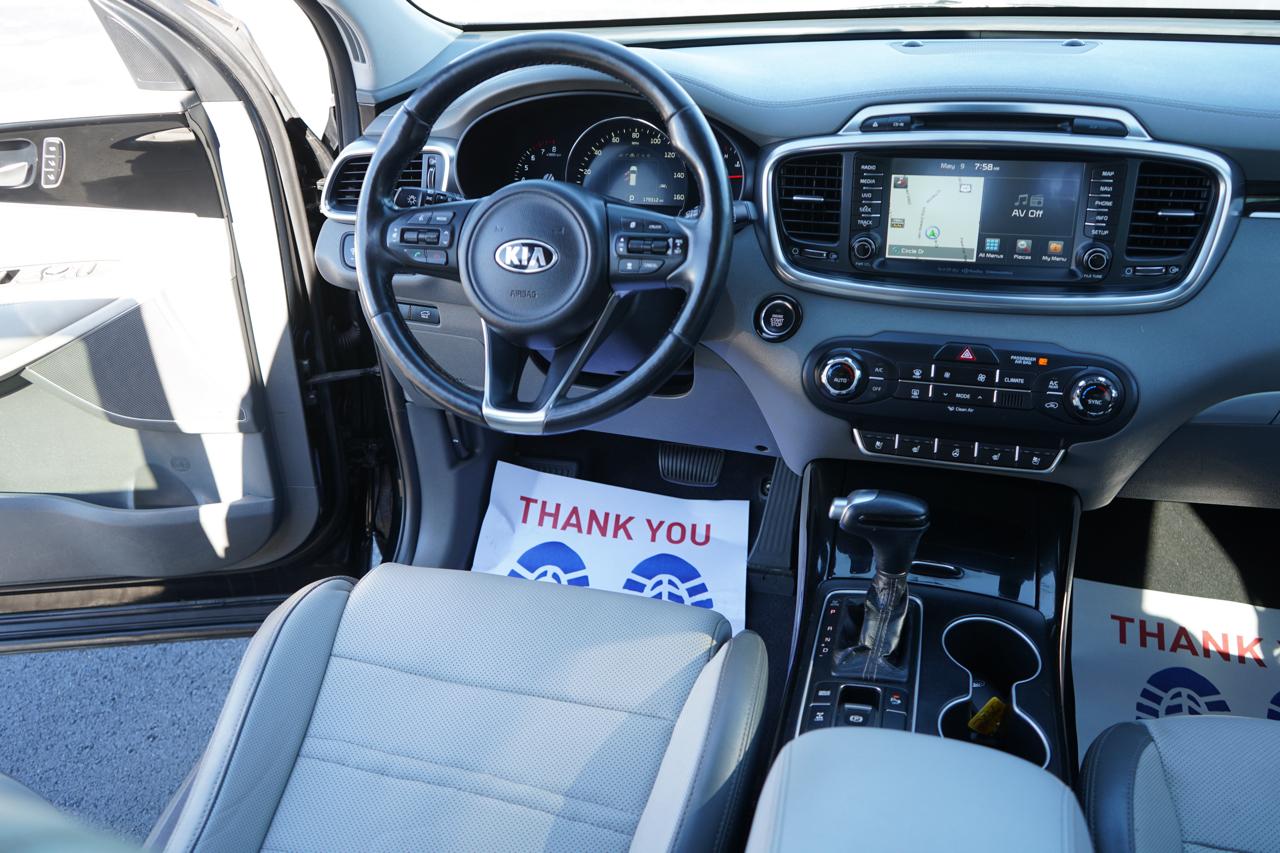 Kia Sorento SX V6 AWD 2017