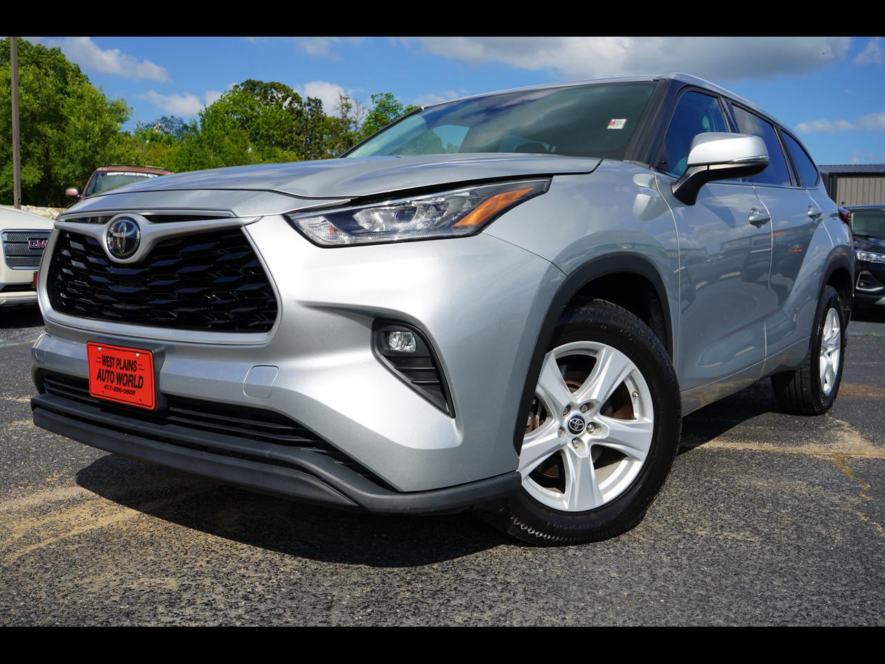 Toyota Highlander LE FWD (Natl) 2020