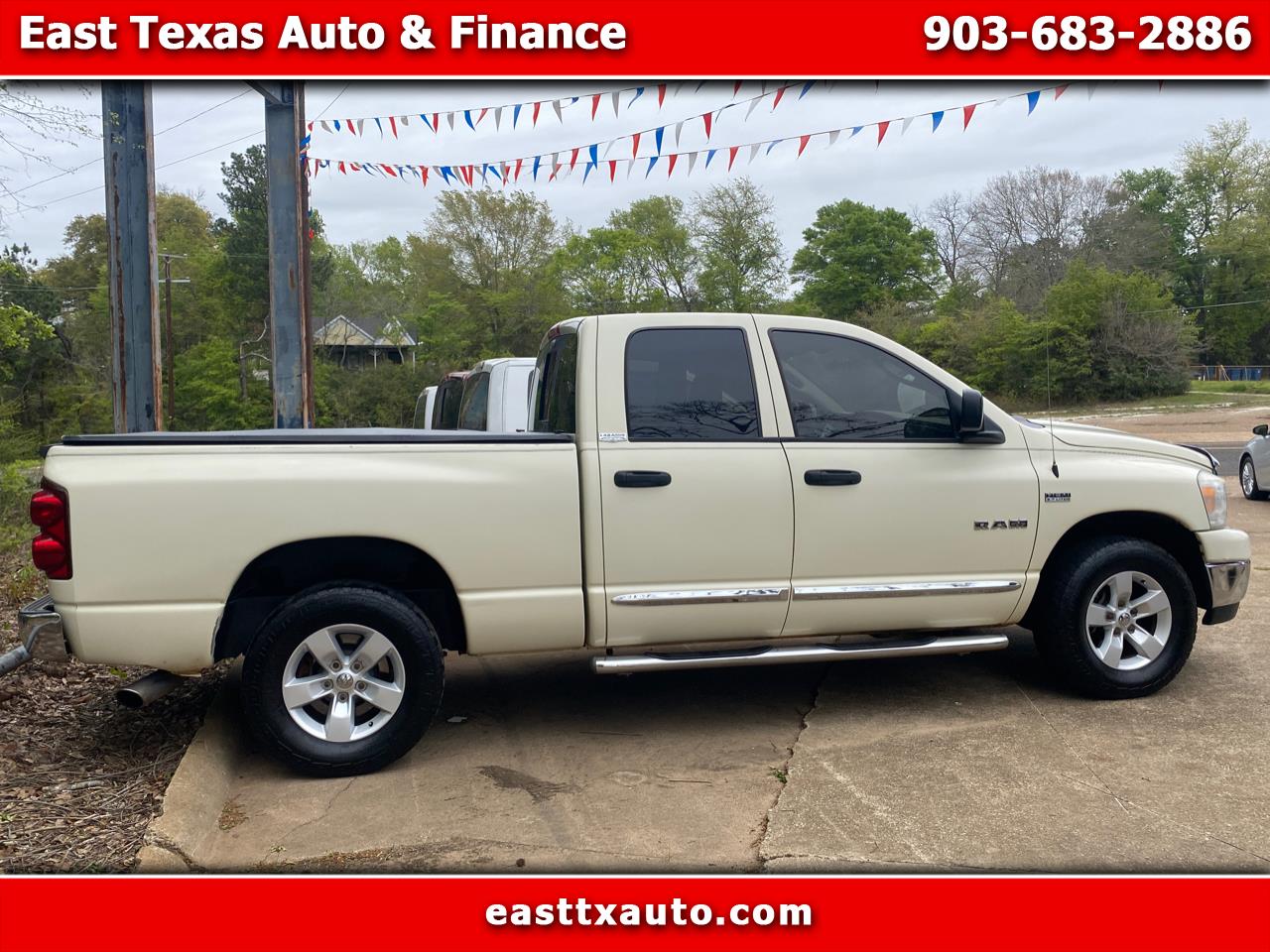 Used 2008 Dodge Ram 1500 SXT Quad Cab Long Bed 2WD for Sale in Rusk TX