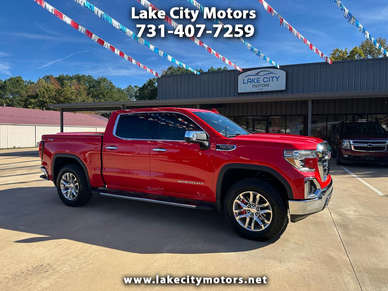 2019 GMC Sierra 1500 SLT Crew Cab Short Bed 4WD