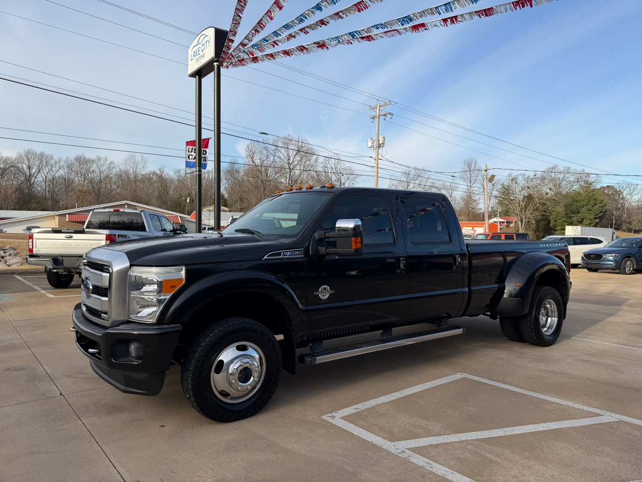 Ford F-350 SD Platinum Crew Cab Long Box 4WD DRW 2013