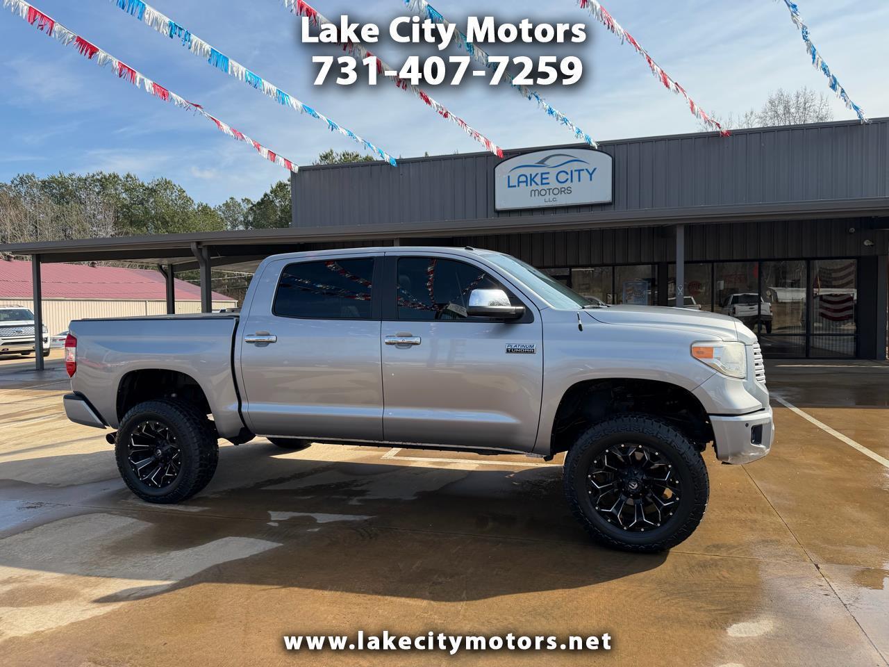 2017 Toyota Tundra Platinum CrewMax 5.7L FFV 4WD