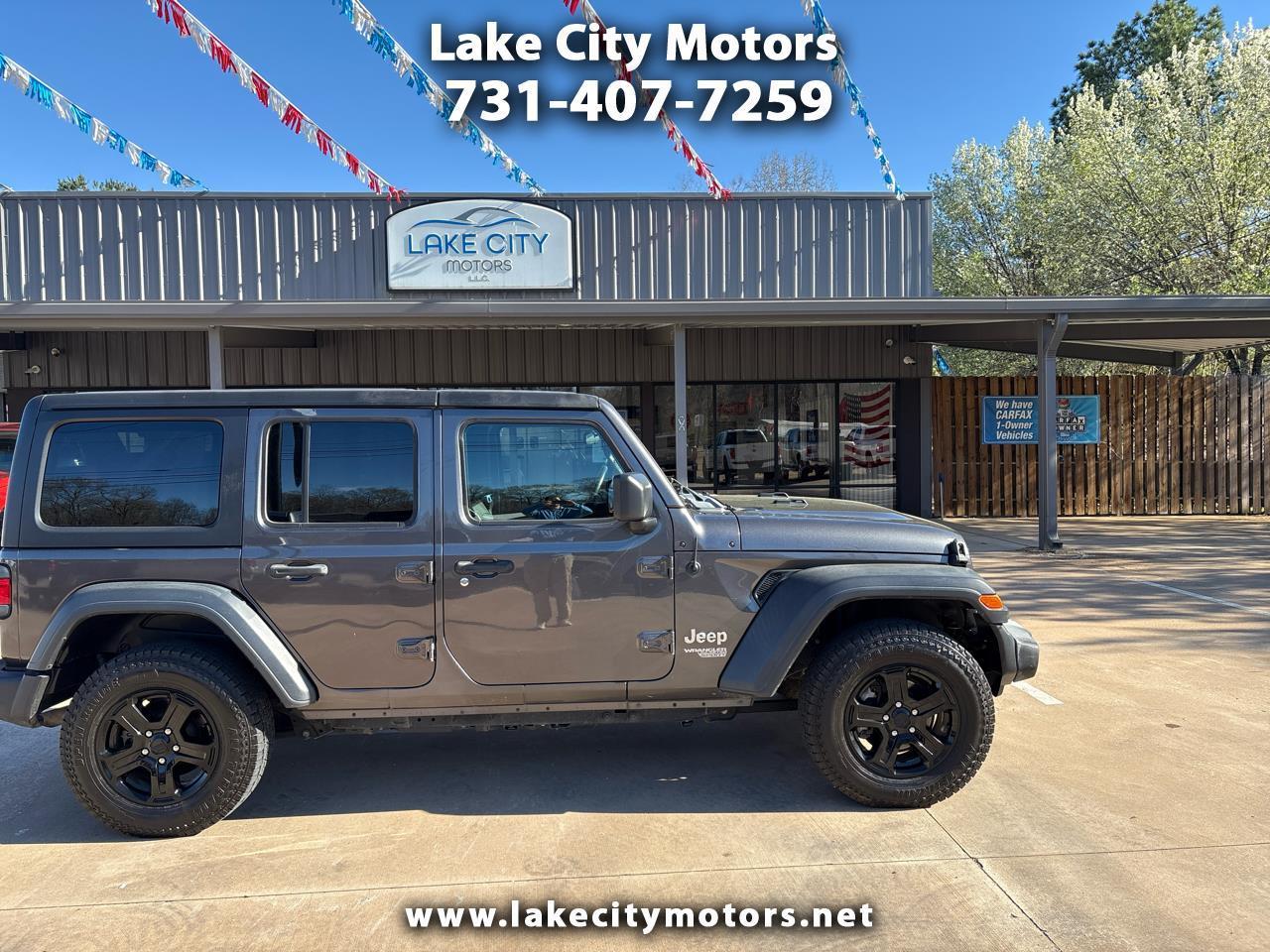 2018 Jeep Wrangler Unlimited Sport S