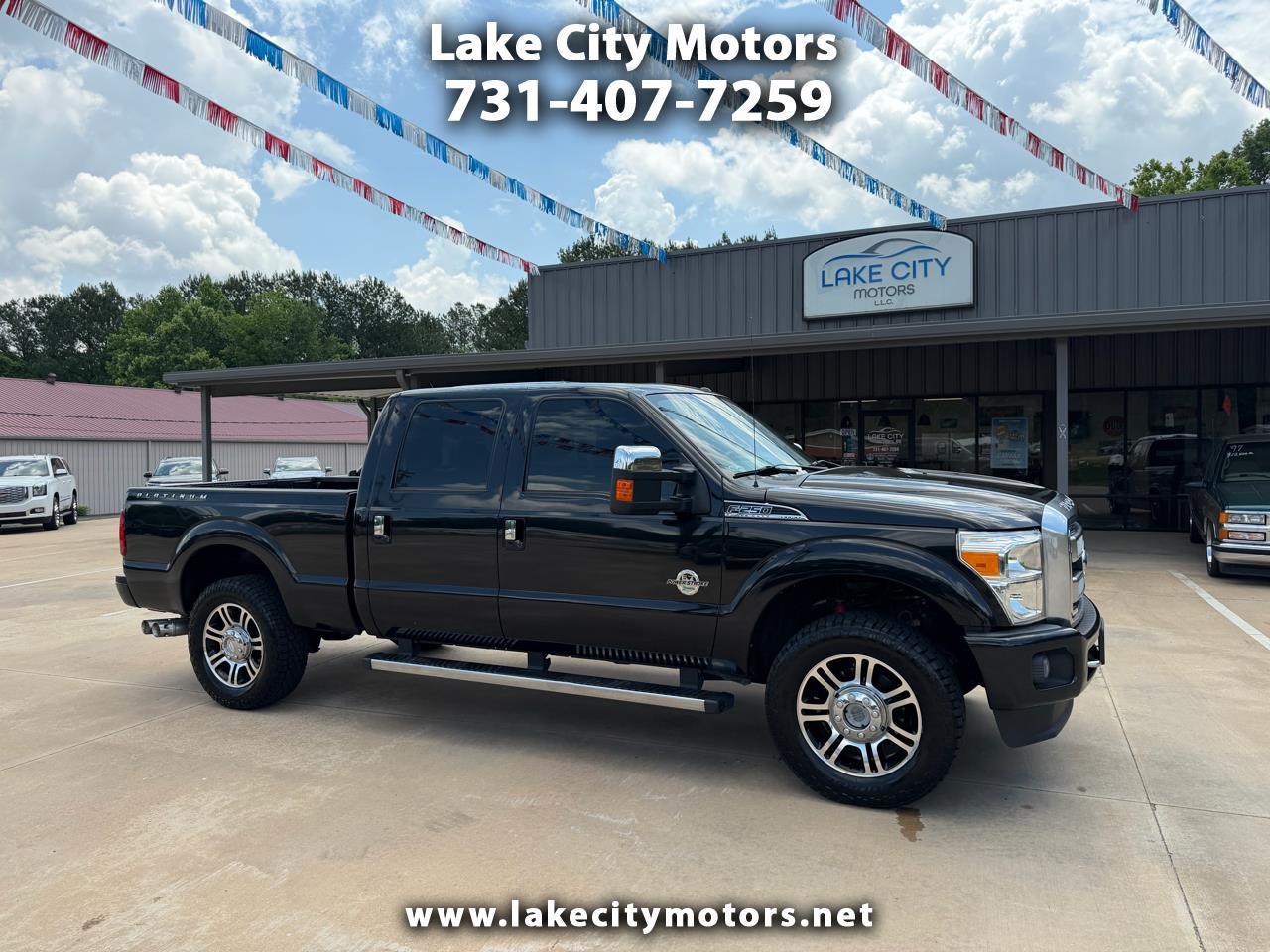 2013 Ford F-250 SD Platinum 4x4 Crew Cab SWB