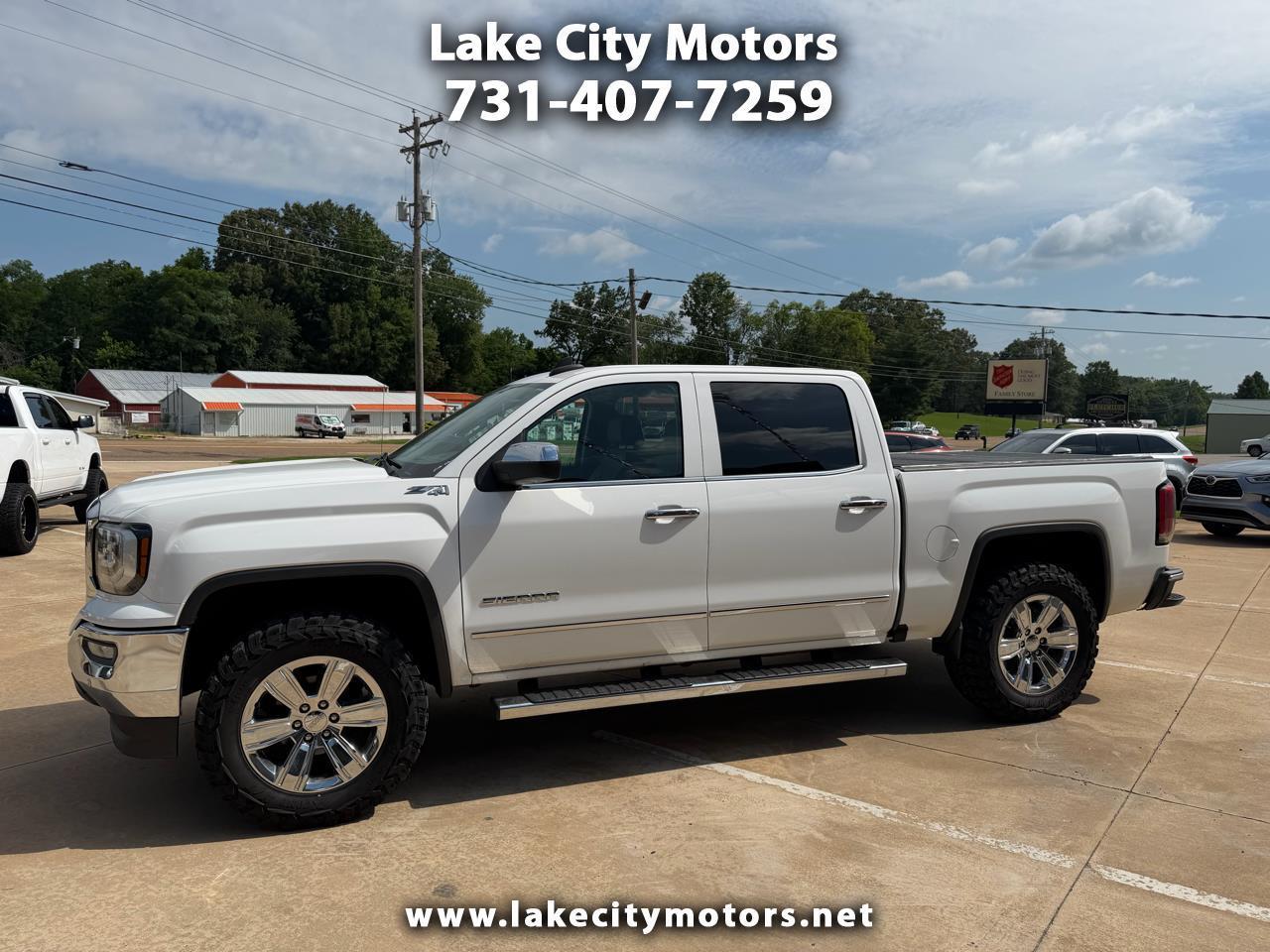 2017 GMC Sierra 1500 SLT Crew Cab Short Box 4WD