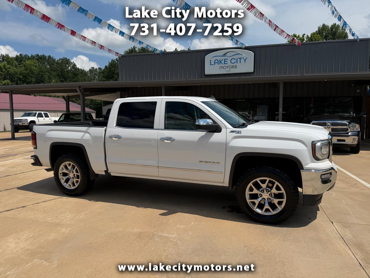 2017 GMC Sierra 1500 SLT Crew Cab Short Bed 4WD