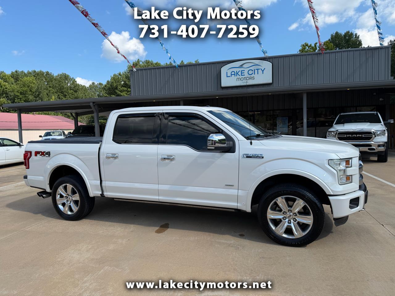 Ford F-150 Platinum SuperCrew 6.5-ft. Bed 4WD 2015