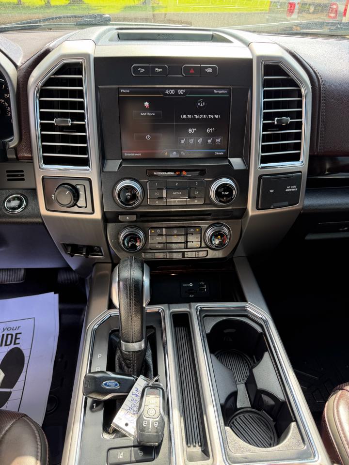 Ford F-150 Platinum SuperCrew 6.5-ft. Bed 4WD 2015