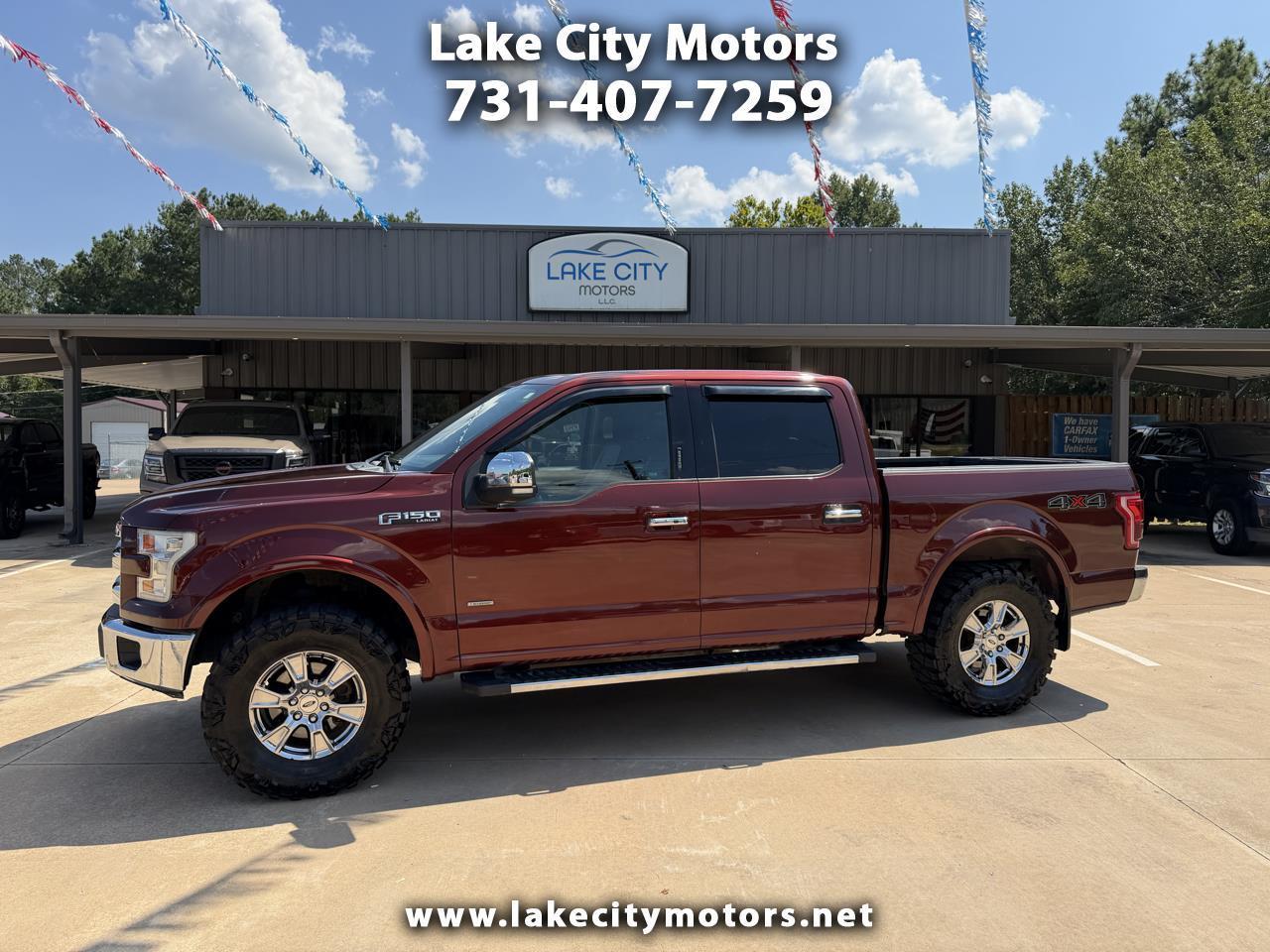 2016 Ford F-150 Lariat SuperCrew 5.5-ft. Bed 4WD