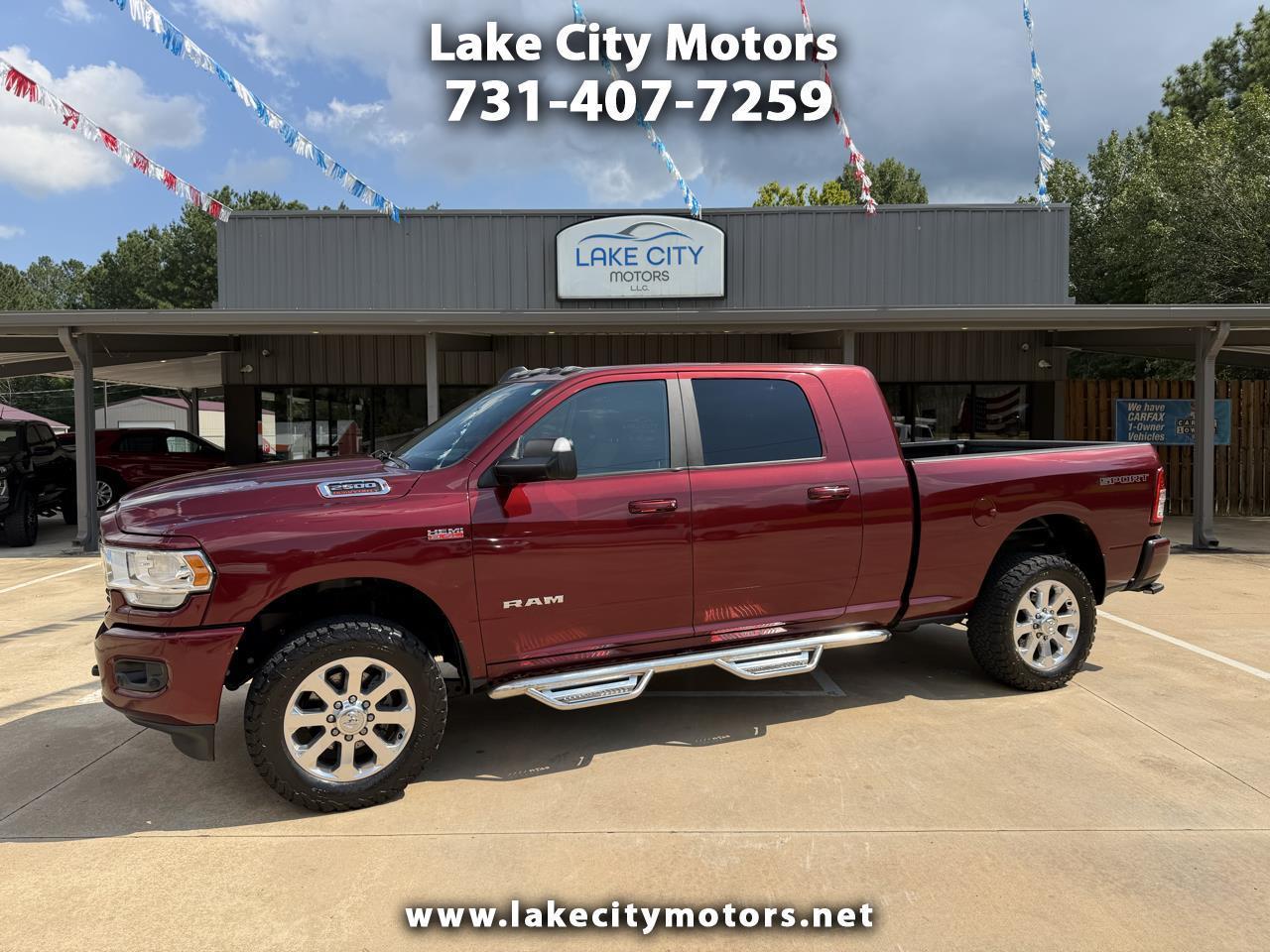 2019 RAM 2500 Big Horn 4x4 Mega Cab 6'4" Box