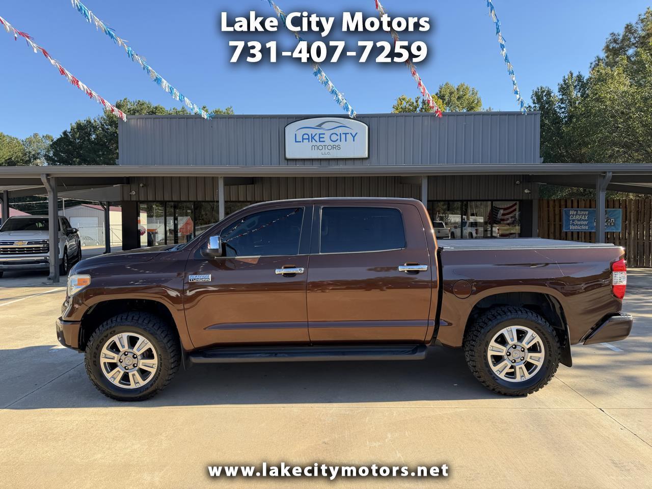 2016 Toyota Tundra Platinum CrewMax 5.7L FFV 4WD