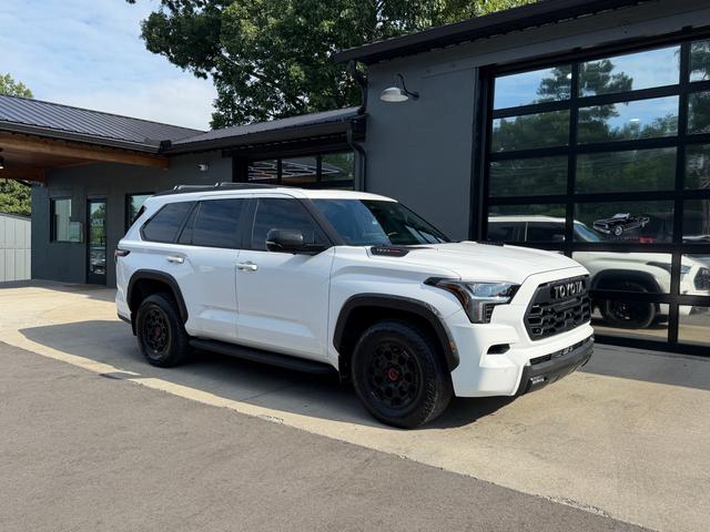 White 2024 Toyota Sequoia SUV / Crossover Four-Wheel Drive Automatic