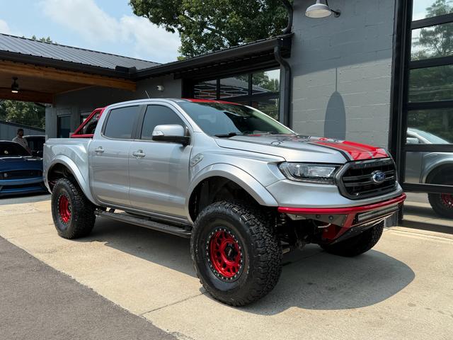 Silver 2020 Ford Ranger Pickup Truck Four-Wheel Drive Automatic