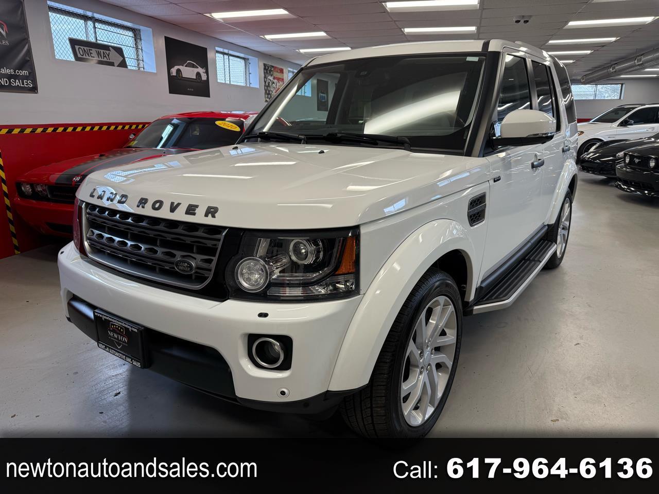 2016 Land Rover LR4 4WD 4dr HSE Silver Edition