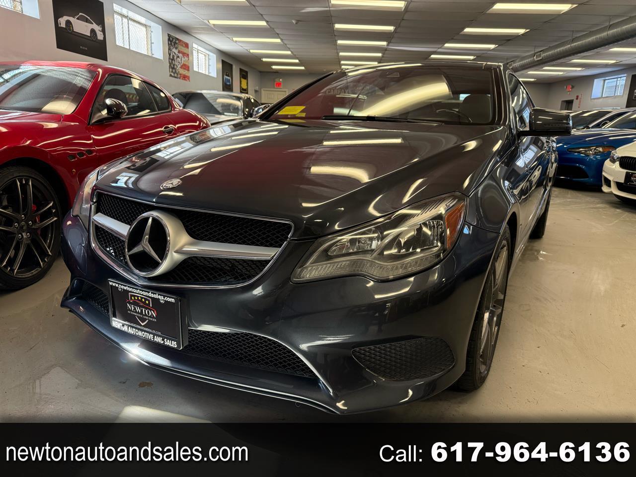 2014 Mercedes-Benz E-Class E350 Coupe 4MATIC