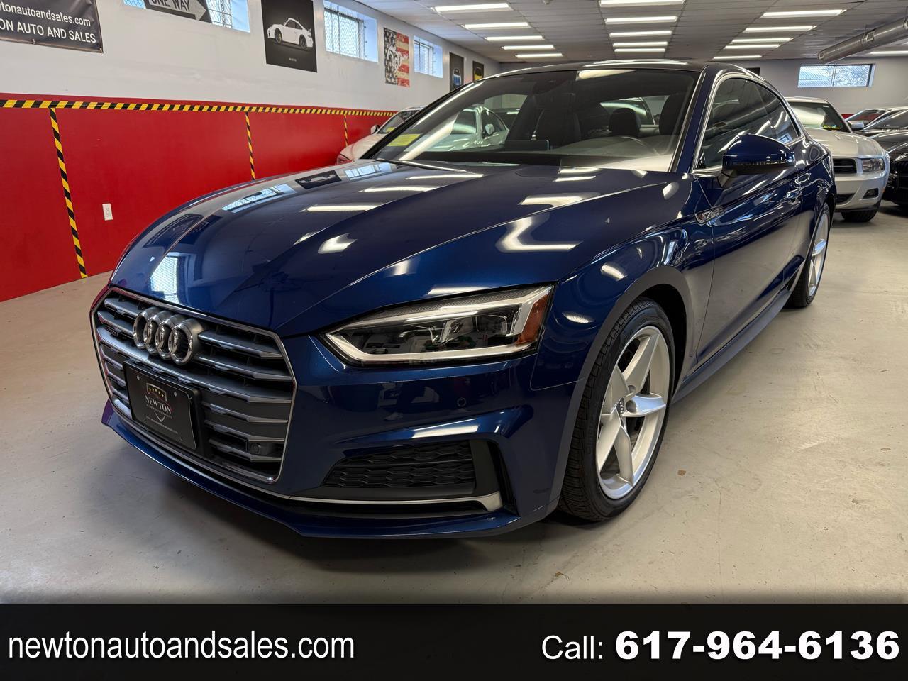 2018 Audi A5 Premium Plus S-Line Coupe quattro 7A