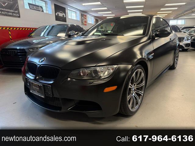 Jet Matte Black 2013 BMW M3 Convertible Rear-Wheel Drive Automatic