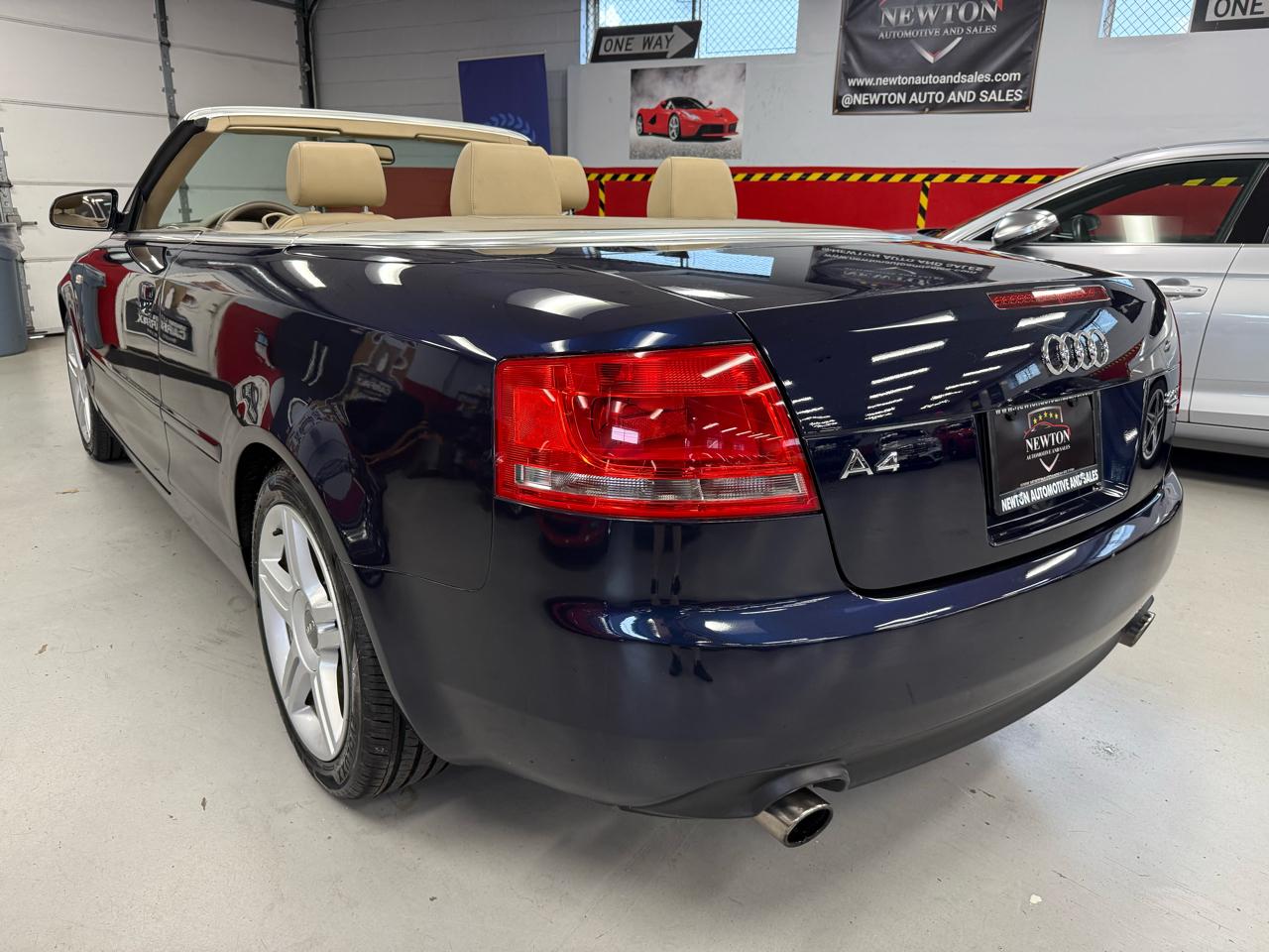 Audi A4 2.0T Cabriolet quattro with Tiptronic 2007