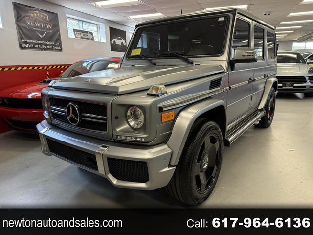 Gray (Matte Magnum Platinum) 2014 Mercedes-Benz G-Class SUV / Crossover All-Wheel Drive Automatic