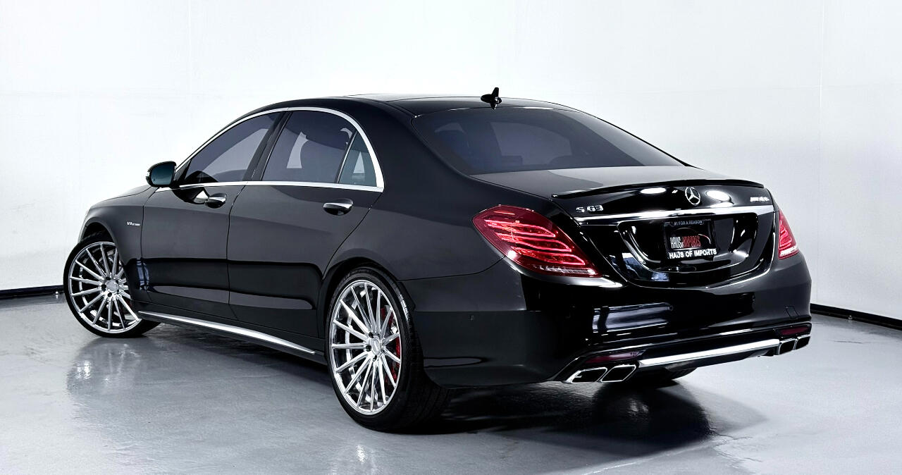 2015 Mercedes Benz S 63 AMG 4MATIC photo 8