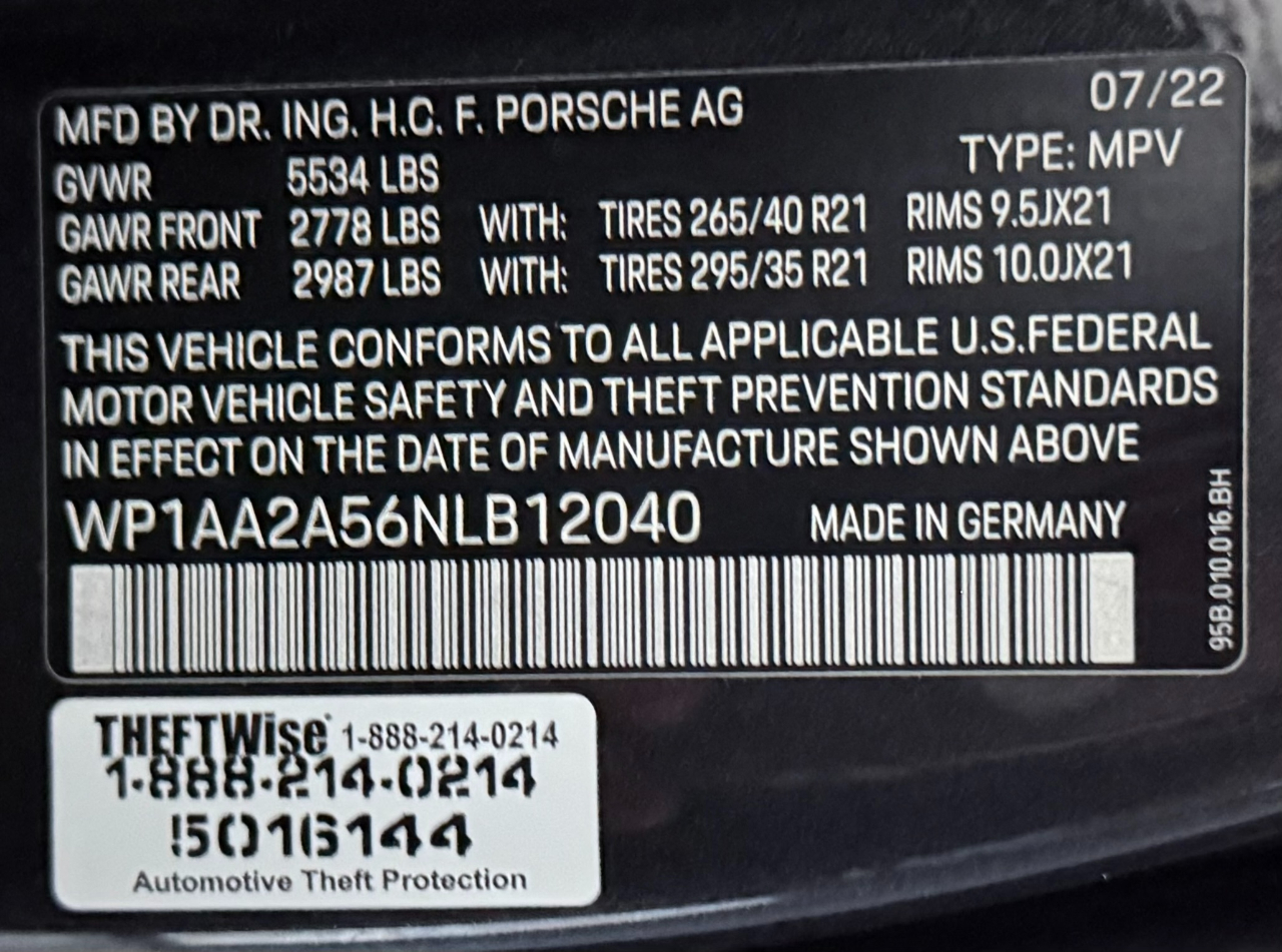2022 Porsche Macan