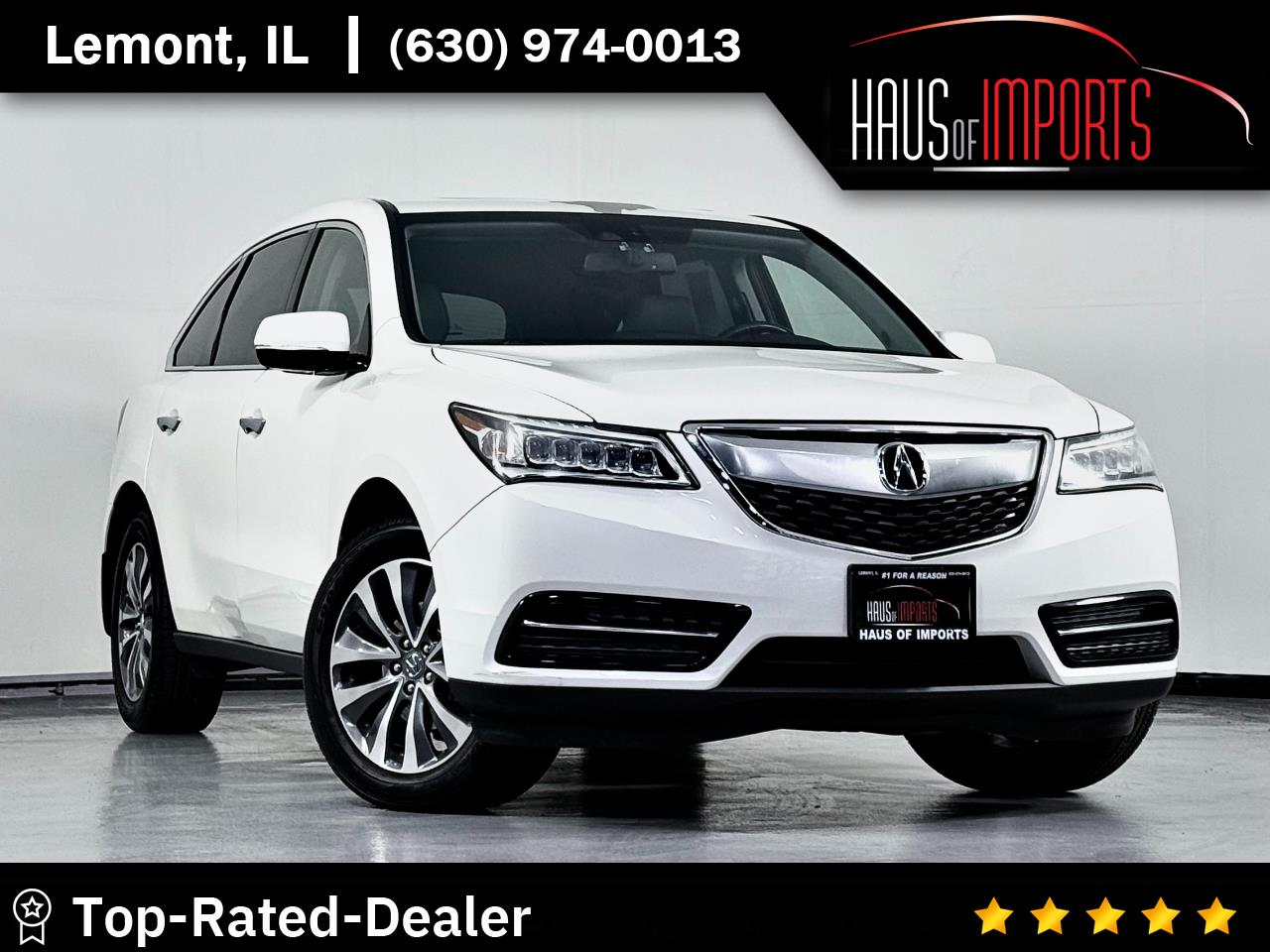 2015 Acura MDX SH-AWD 6-Spd AT w/Tech and Entertainment Package