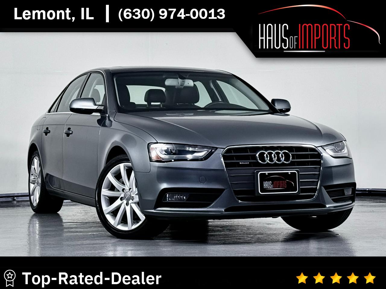 2013 Audi A4 2.0T Sedan quattro Tiptronic