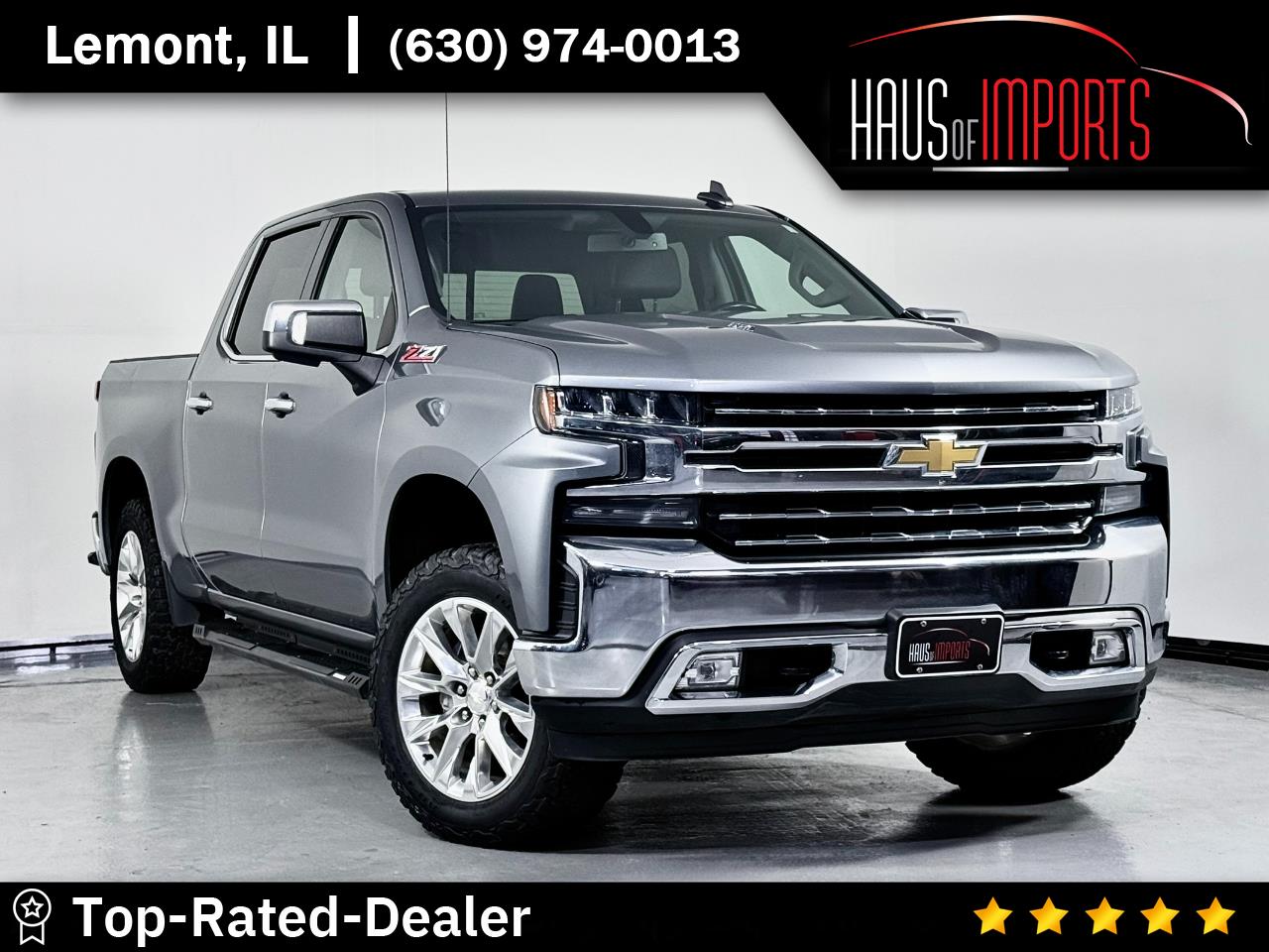 2019 Chevrolet Silverado 1500 LTZ Crew Cab 4WD