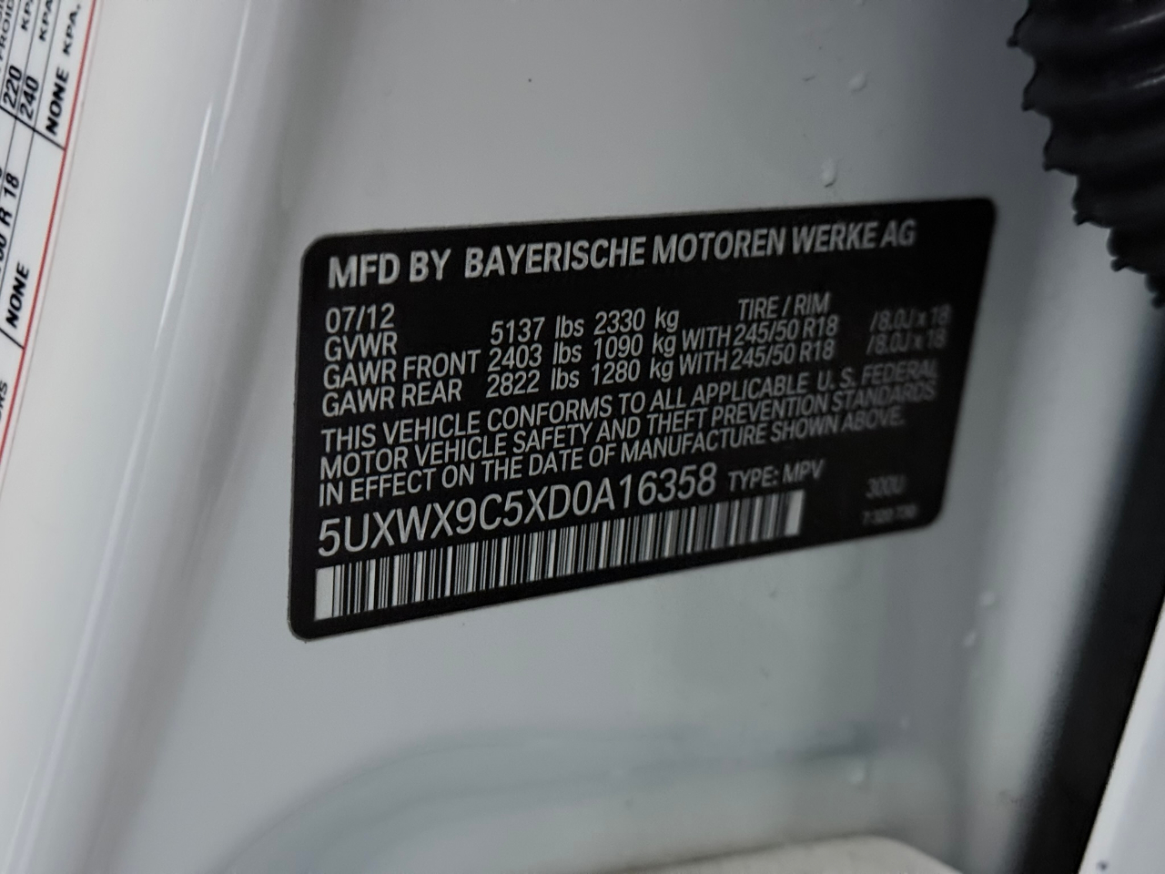 2013 BMW X3