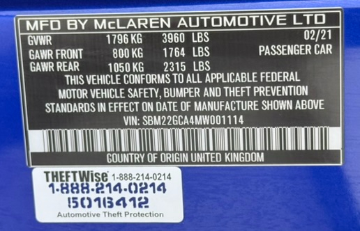 McLaren GT Base 2021