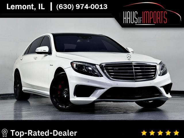 White 2016 Mercedes-Benz S-Class Sedan All-Wheel Drive 7-Speed Automatic