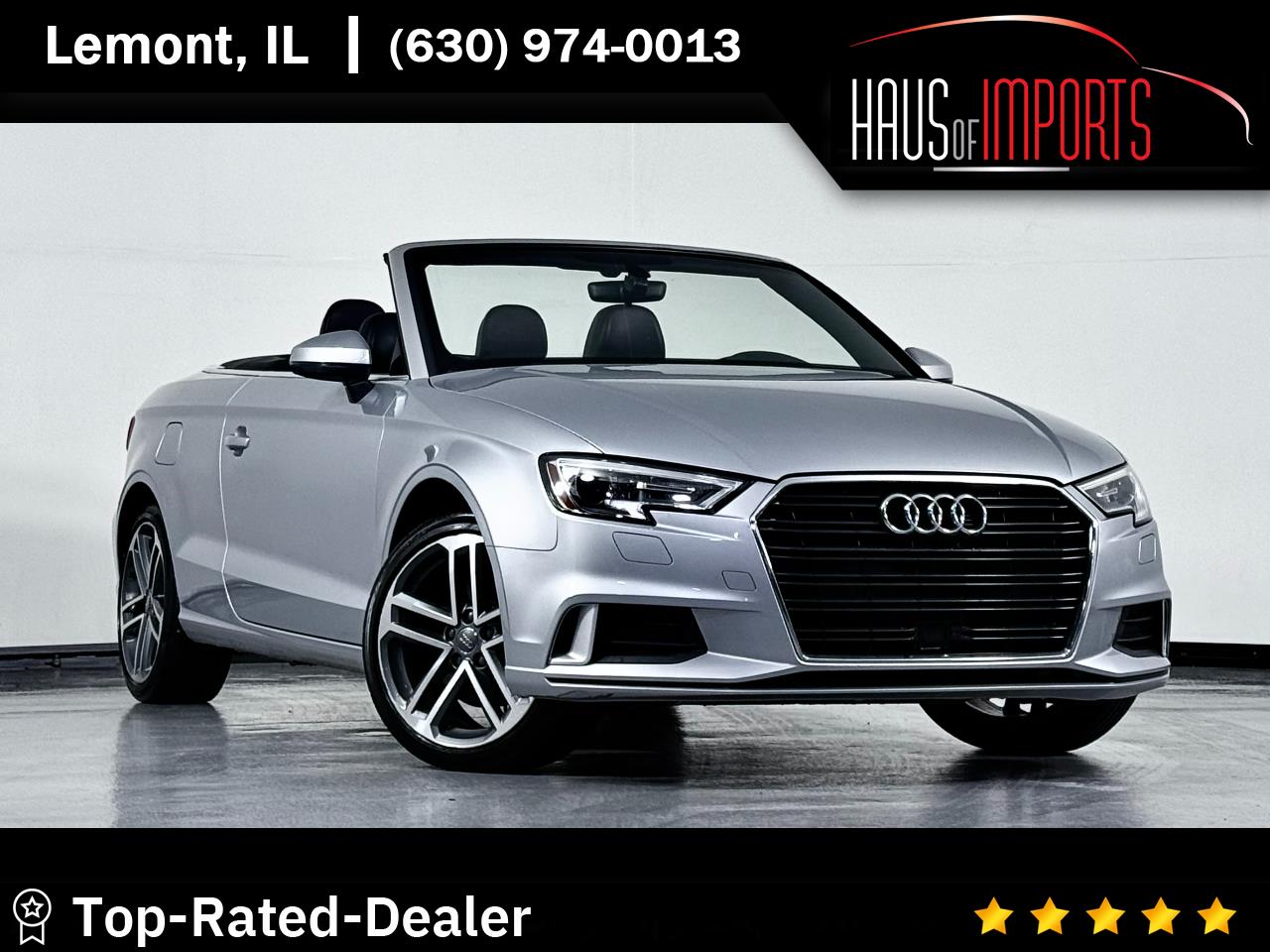 2017 Audi A3 2.0T Premium Cabriolet quattro S tronic
