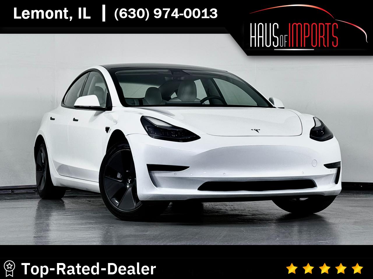 2021 Tesla Model 3 Standard Range Plus