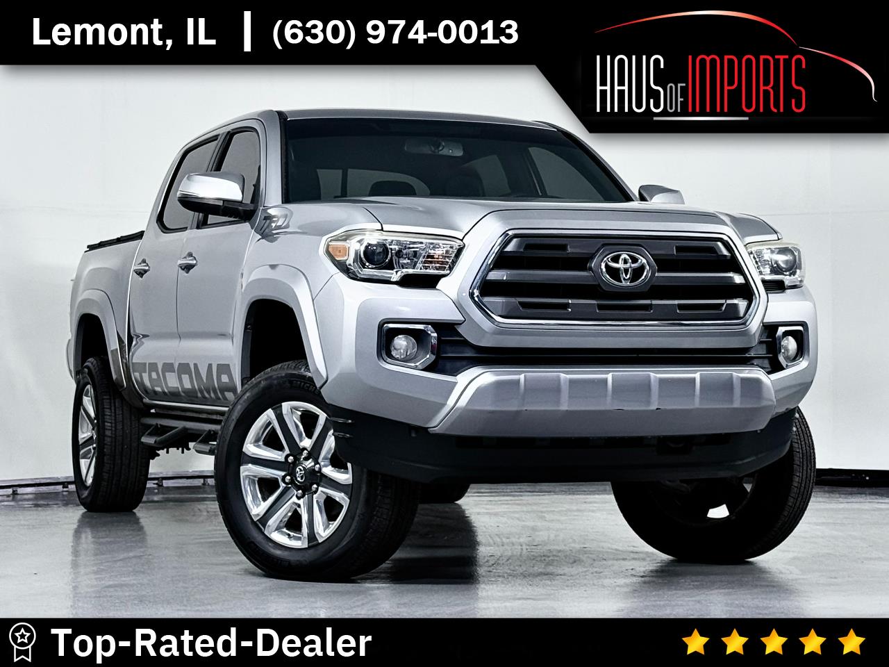 2016 Toyota Tacoma Limited Double Cab V6 6AT 4WD