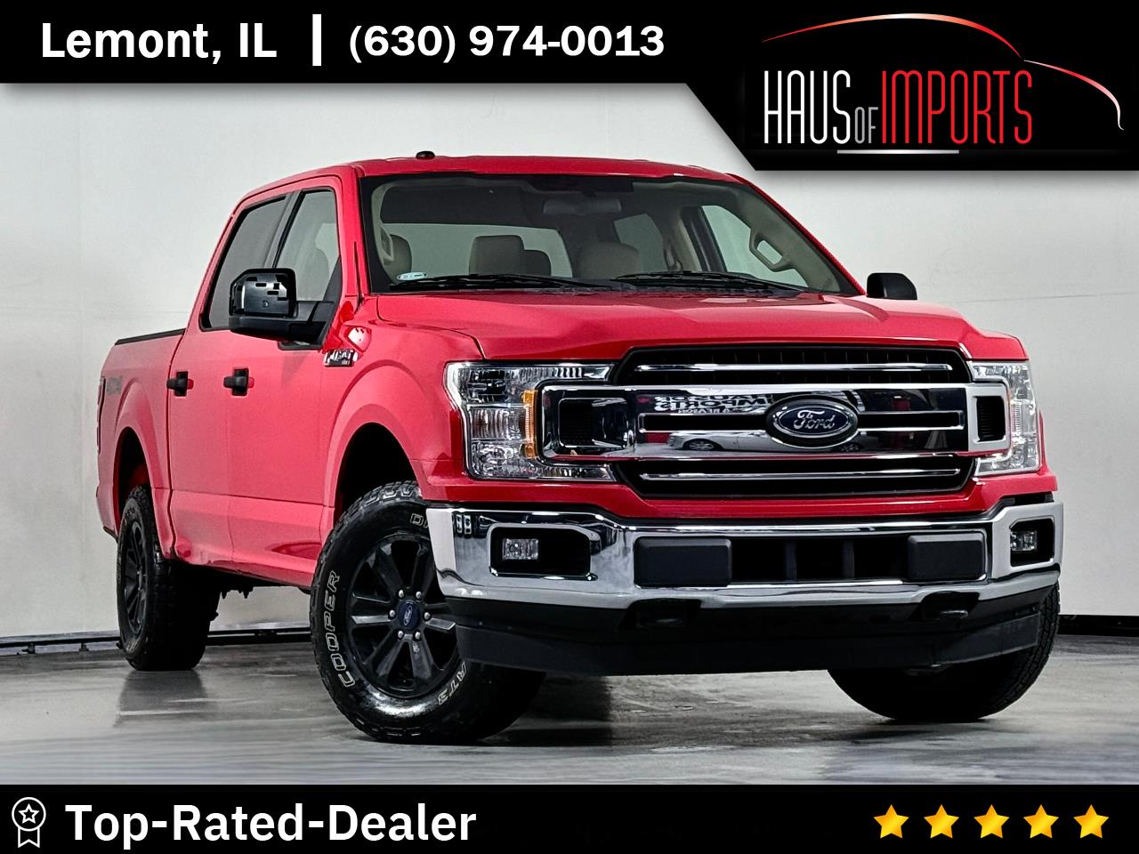 2018 Ford F-150 XLT 4WD SuperCrew 5.5' Box