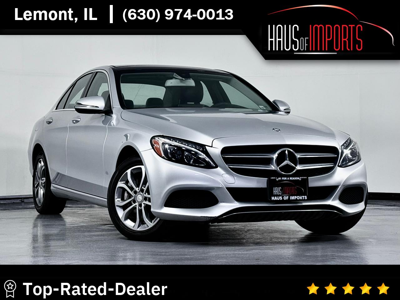 2016 Mercedes-Benz C-Class C300 4MATIC Sedan
